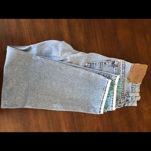 Women’s high waisted USA 521 zip fly Levi’s